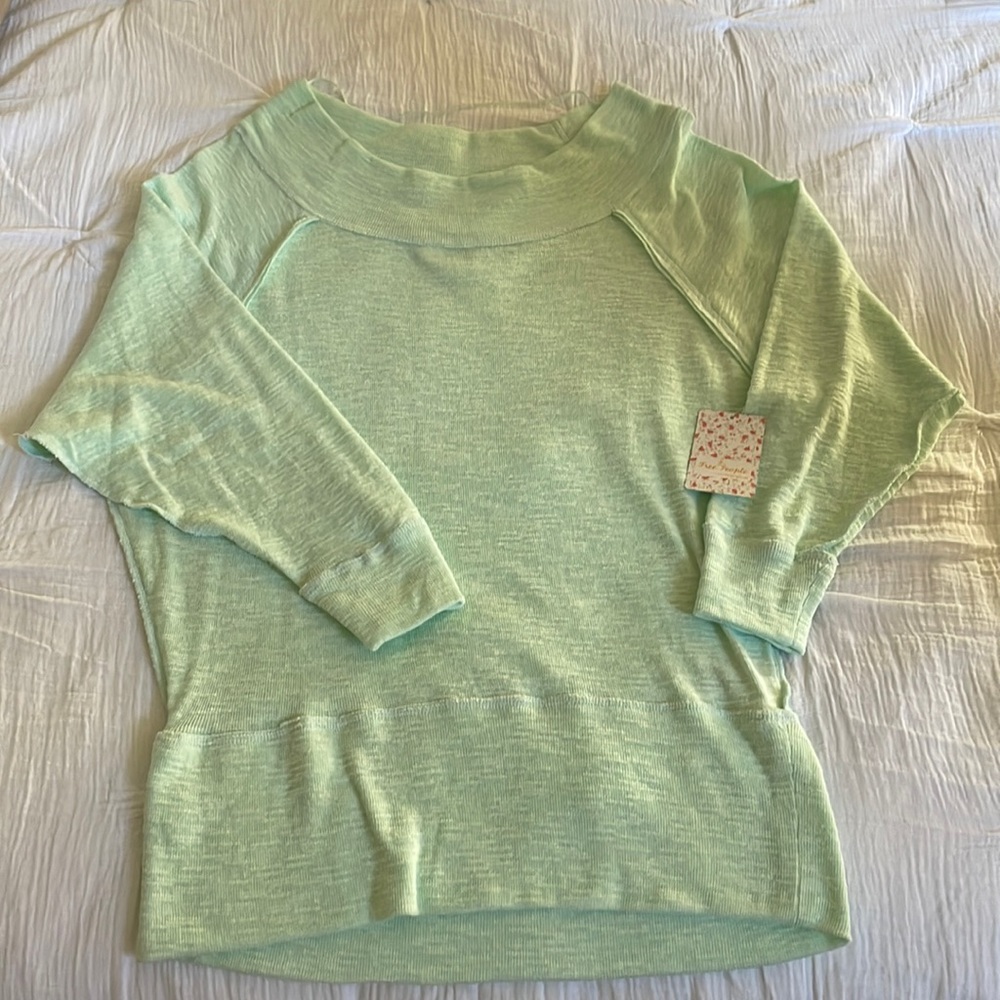 NWT Free People off the shoulder tunic